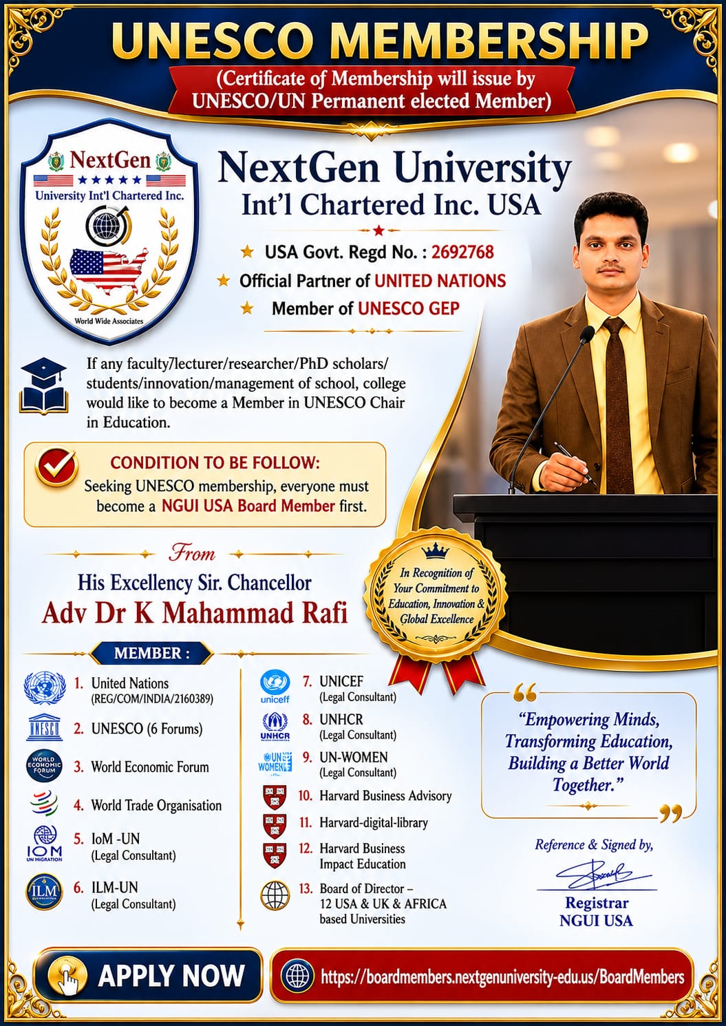 Student Milestone